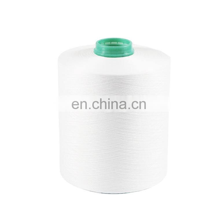 Wholesale Filament Filament Polyester Yarn Poy Dty Fdy Recycled Texture Yarn on dyeing plastic tube