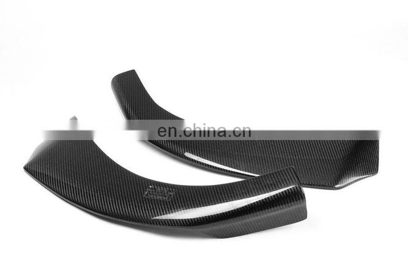 C117 Cla250 260 Cla45 Carbon Fiber Front Bumper Lip Splitter for Mercedes CLA