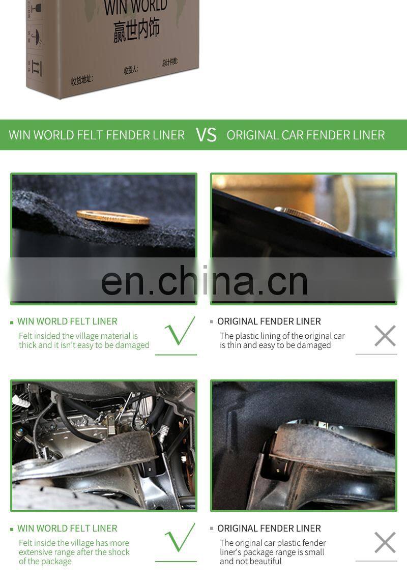 OEM quality for Geely Emgrand GS car inner fender