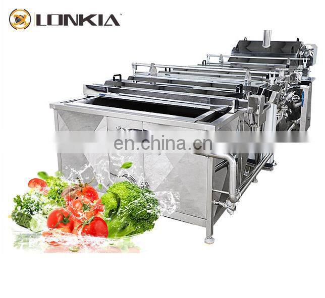 Full Line French Fries Peeling Cutting Blanching Potato Chips Making Packing Machine to Make French Fries