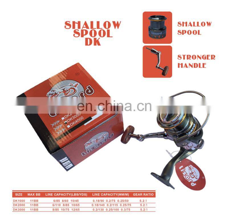 Amazon 11BB Rock Fishing Reel Saltwater DK Spinning Shallow Spool Fishing Reels