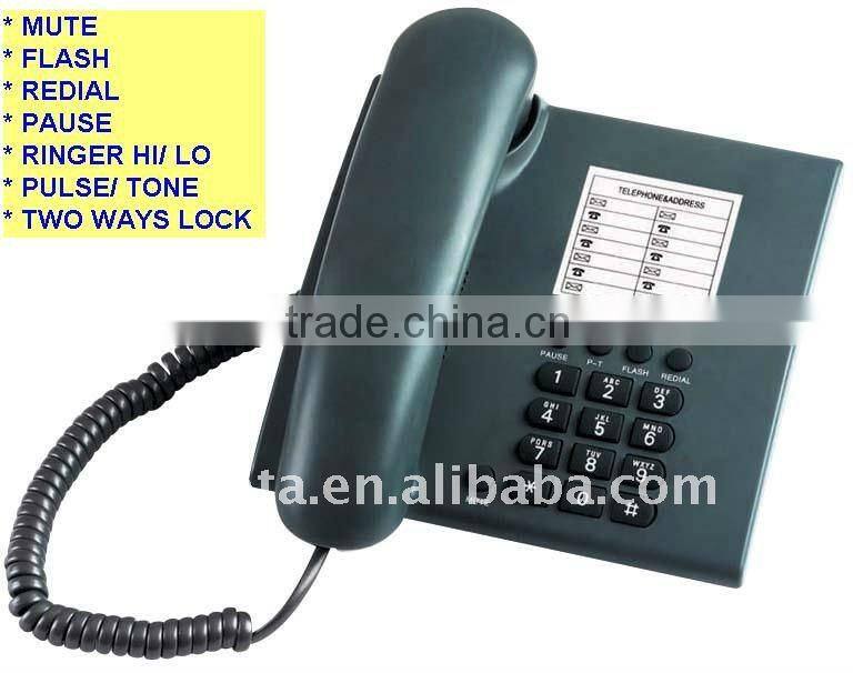 Emergency Caller ID Telephone With Memory