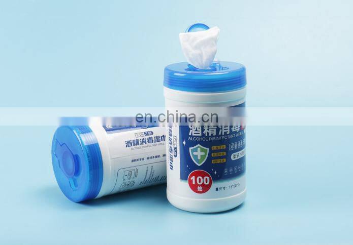 OrangeMech hot selling Full-automatic wet towel can filling sealing machines Auto Wet-Wipe Canister Filling Sealing Machine