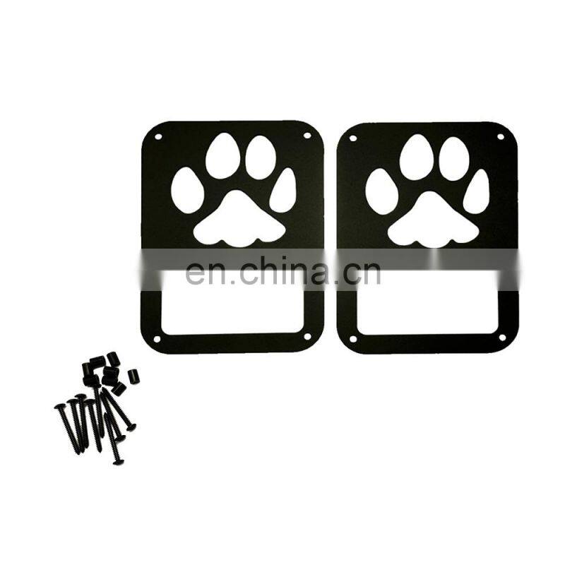 J216 for jeep for wrangler JK headlight taillight parking light bracket cover for Jeep grille