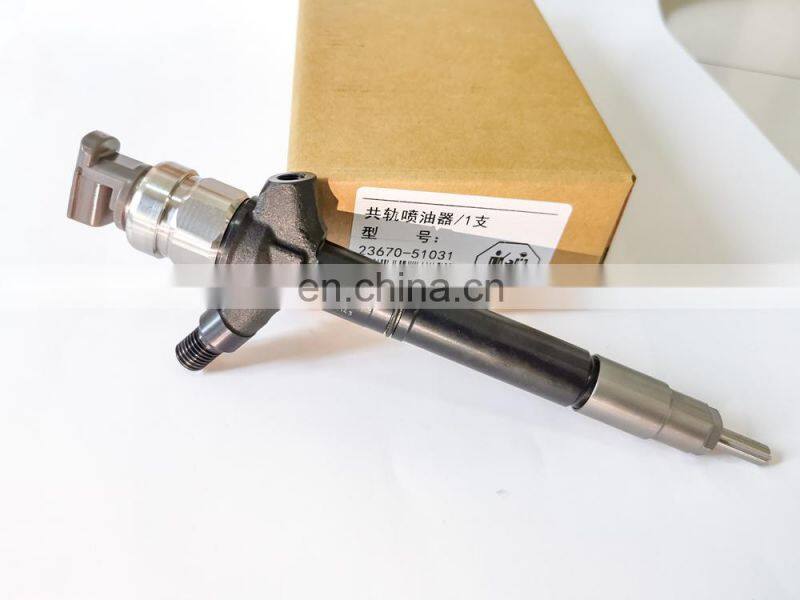 095000-9780 Genuine and brand new diesel fuel common rail injector 095000-9780 23670-51031/5102