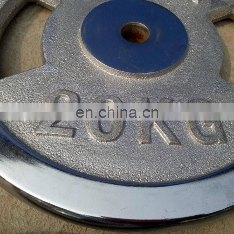 OEM Service Custom Cast Stainless Steel Barbell Weight Plate
