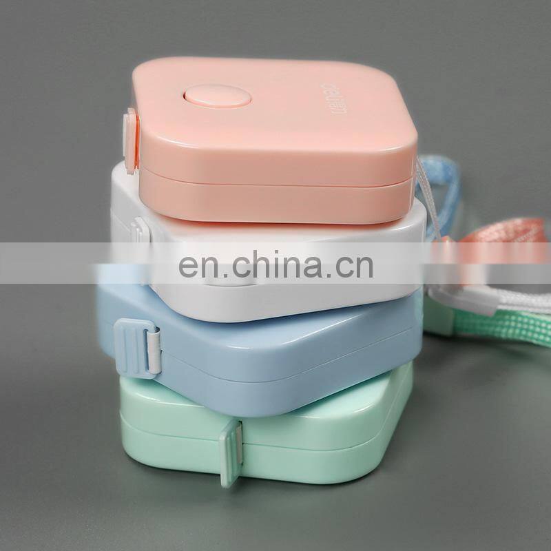 Custom logo Portable Tape Measure Retractable Ruler Children Height Ruler Centimeter Inch Roll Tape Sewing Tools