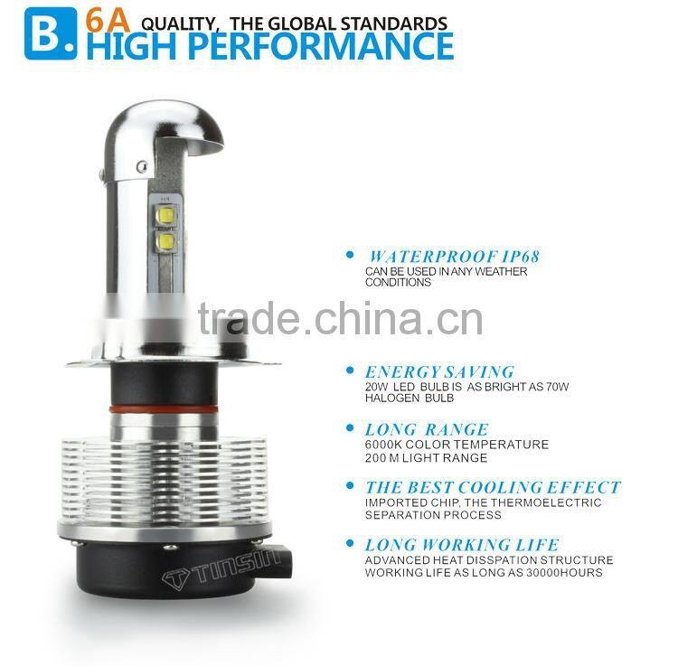 12v-24v HB5 led head light 40w for BMW crv mitsubishi 1300 accord chevrolet cruze apache jazz H13 9004 9007