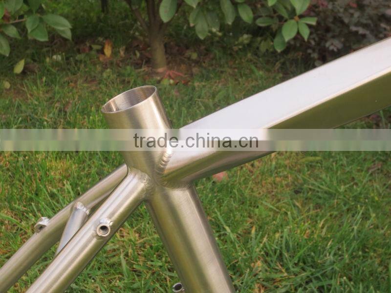 2014 newest style 29er titanium helix mtb bike frame