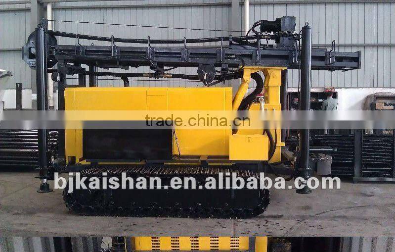 cheap Water drill rig!!depth 120m,diameter:115-254mm,KW10 High-Effect Hydraulic Geothermal Water Well Drilling Rigs