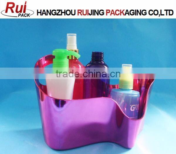Cute plastic mini bathtub container in bathroom,bathtub shape washing products container