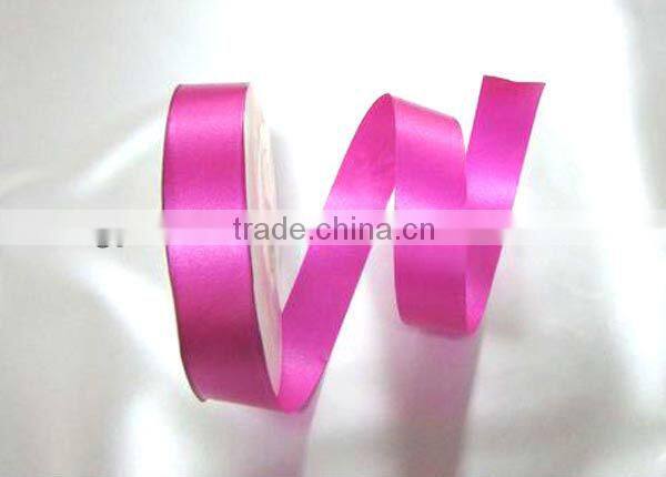 Ribbons Product Type and Solid Color Pattern satin ribbon bows, Pre-tied bows made of 1/4" red satin ribbon