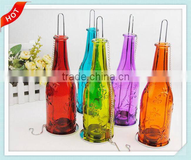 hanging metal lantern candle holders