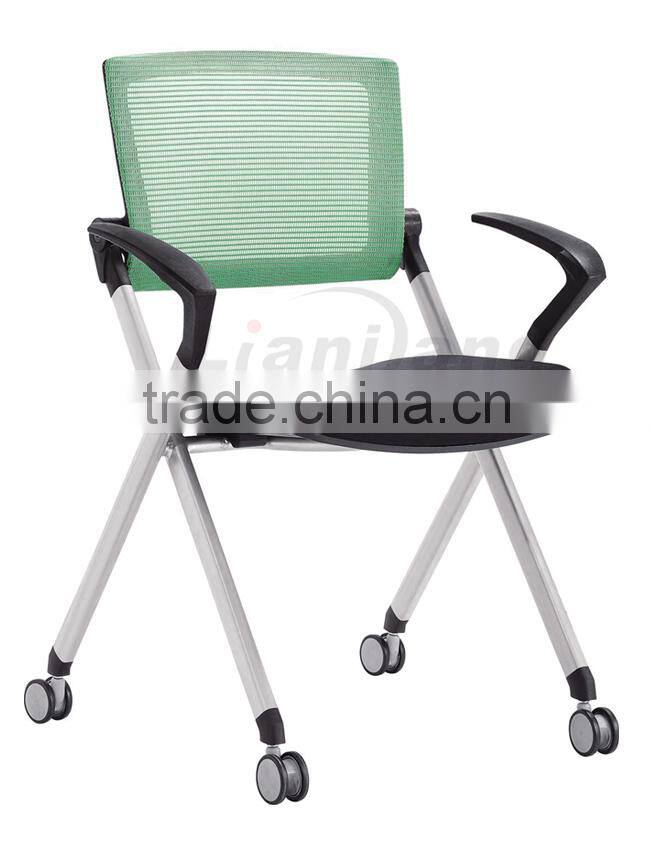University office meeting chair with tablet arm