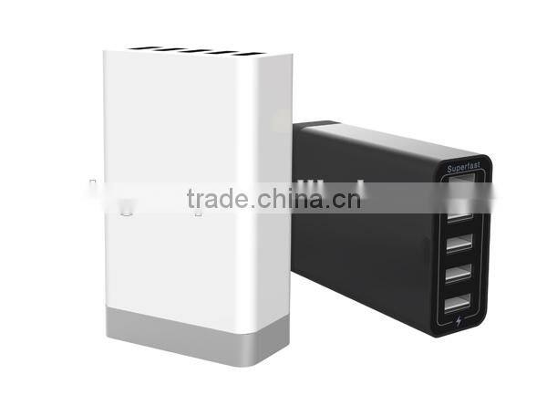 High quality 5 usb ports intelligent quick charger, usb smart charger, smart quick charger