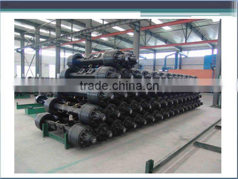 agricultural trailer axle for farm tractor trailer