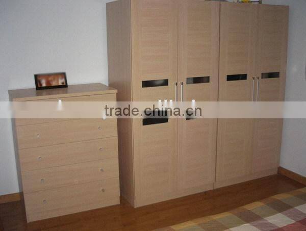 Wardrobes with Sliding Mirror Doors Melamine Bedroom Furniture Wardrobe