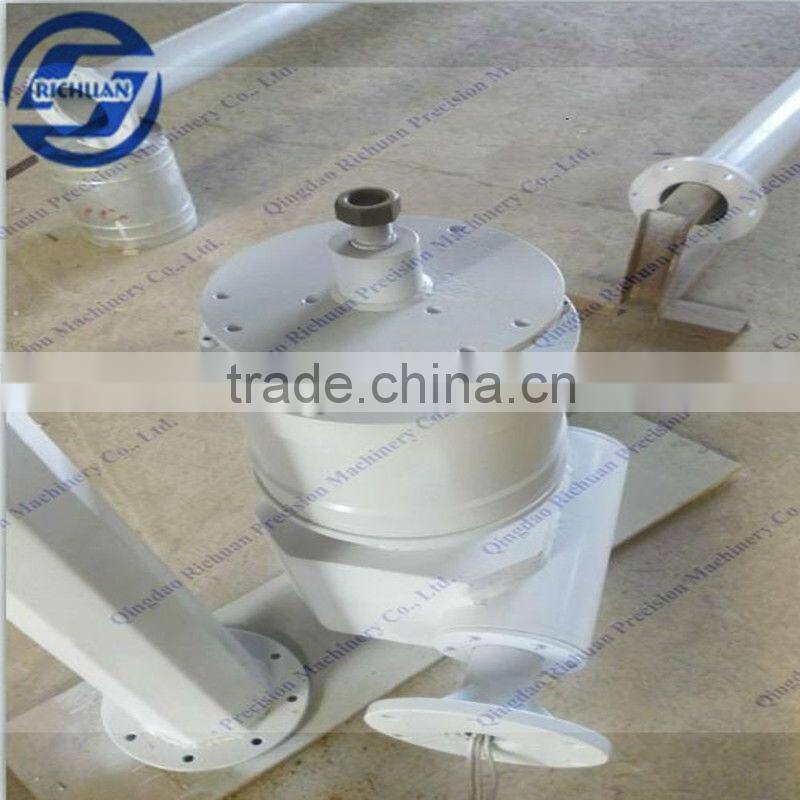 6500W hybrid wind solar power system with horizontal wind turbine