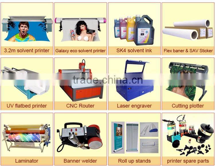 Best price FunsunJet FS-1802k 1.8m eco solvent inkjet printer with one dx5 head 1440dpi