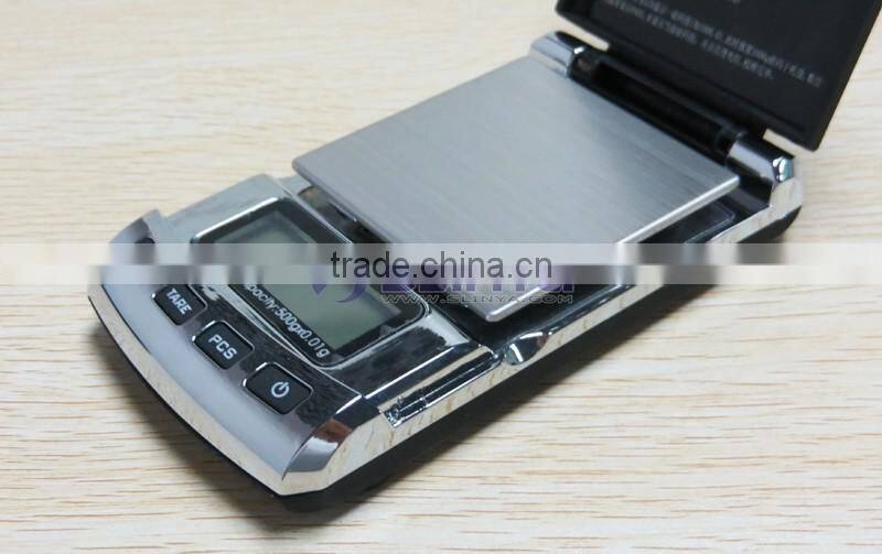 500g Capacity X 0.01g Division Diamond Jewelry Pocket 0.01g Diamond Scale