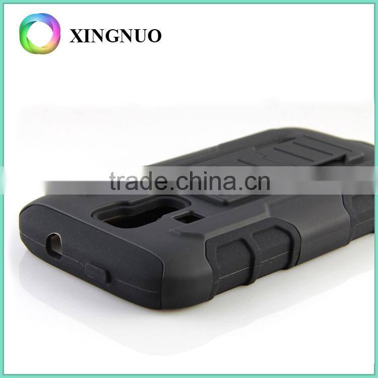 Belt Clip with Kickstand Bumper Case for Kyocera Hydro Icon C6730 Hydro Life C6530