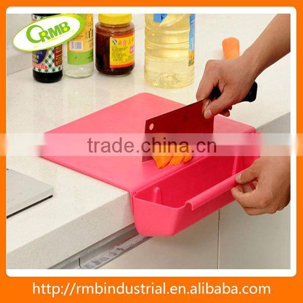 Multi-Function cutting board with a drawer