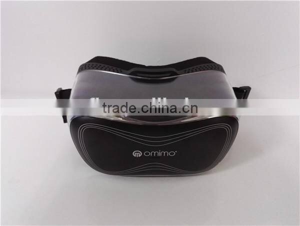 2016 Andriod 4.4 system black and white color vr all in one Omimo vr virtual reality glasses with a high immersion