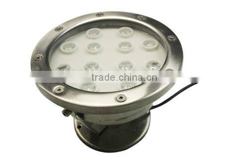 IP68 36w led underwater light for swimming pool underwater pond lights battery