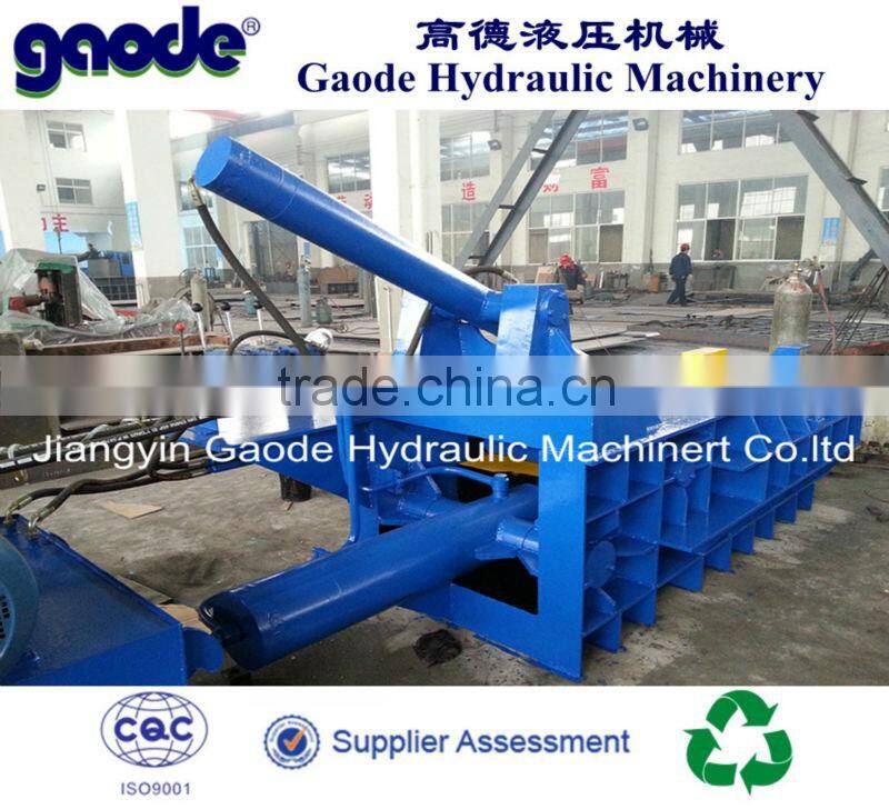 jiangsu late technology mini waste metal baler machine on sale