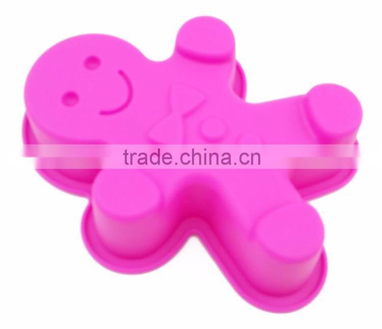 Funny silicone cake mold