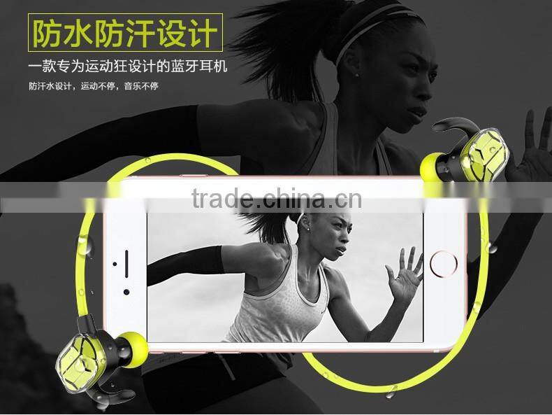 USAMS BG Bluetooth Earphone Shockproof Universal for Android/IOS System Sport Stereo in ear Headphone with Mic MT-5206