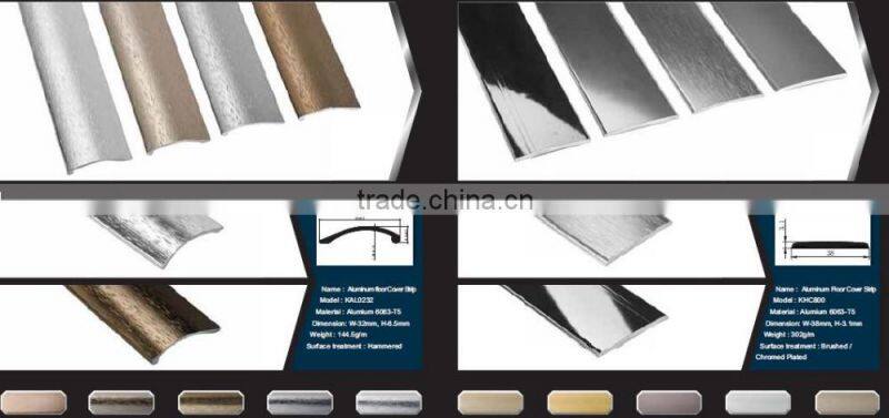 expansion joint system t shape cover strip flexible aluminium floor transition strips