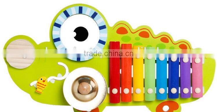 EN71/ASTM high quality wooden musical toys for children OEM/ODM wooden kids learning xylophone