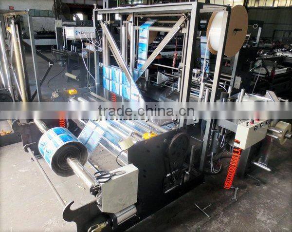 Servo Control Stand Up Zipper Making Machine