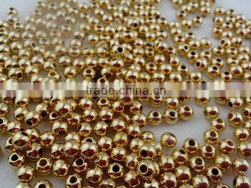 20MM Jewelry Accessories Shinny Silver Gold-Plating CCB Beads ,Fashion acrylic ccb beads for large beads jewelry making!