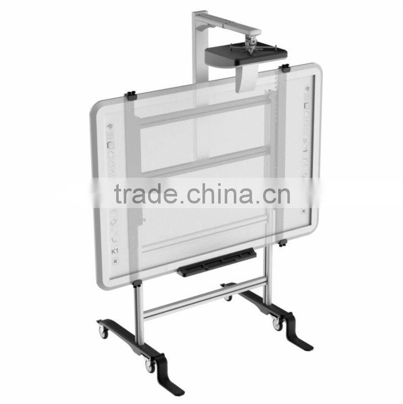 Mobile stand with projector bracket