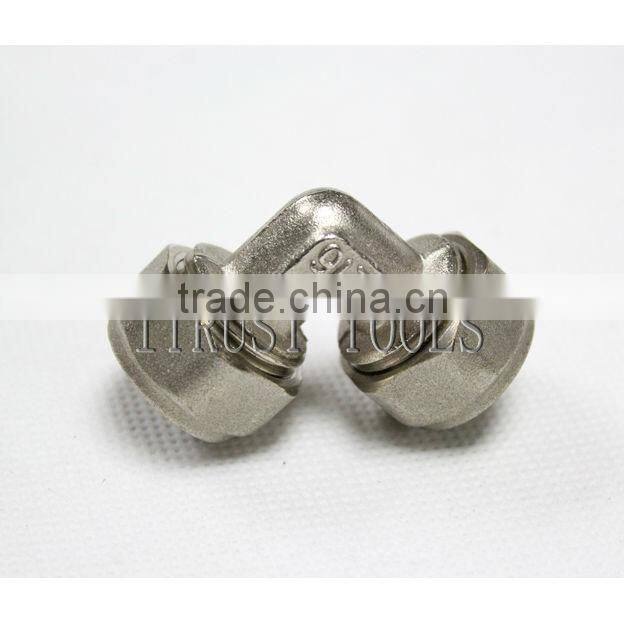 Brass Connector for Right angle ripe