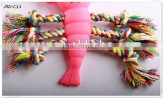 2015 lobster animal shape rubber pet toy for dog chewing from joroy