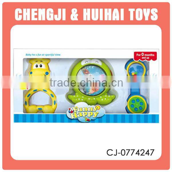 Educational learning set wooden baby walker