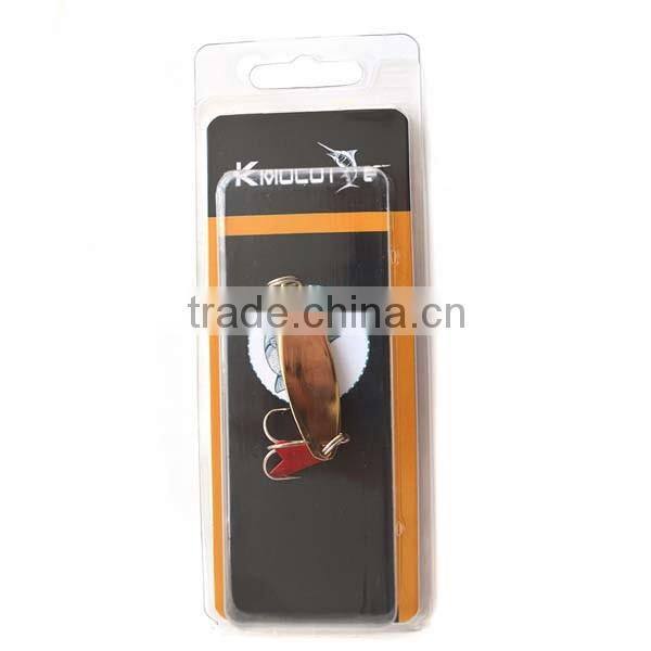 Kmucutie spoon lure 10g stainless steel material metal blade for bass fishing