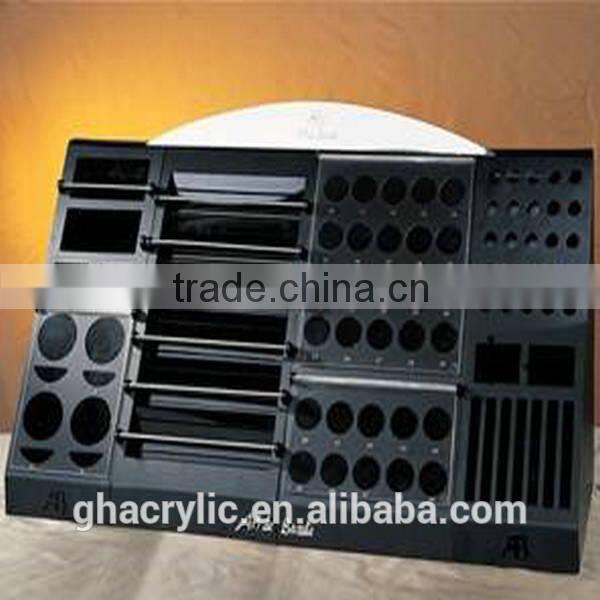 GH-C007 cosmetic display, high quality acrylic makeup organizer, fashion cosmetic displkay