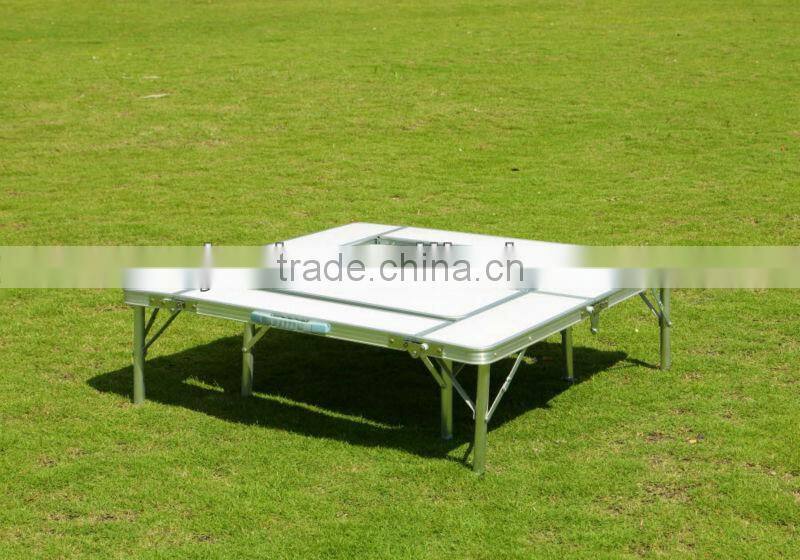 Korean barbecue aluminium Folding Table