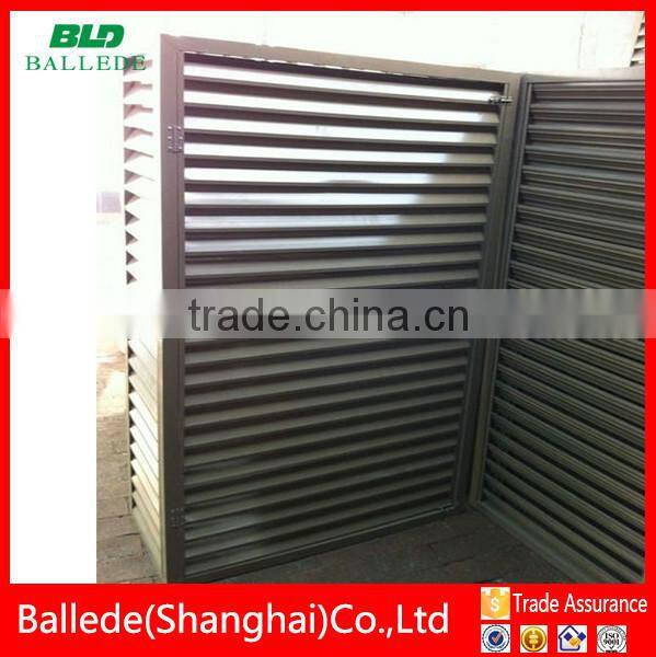 fixed extruded aluminum louver