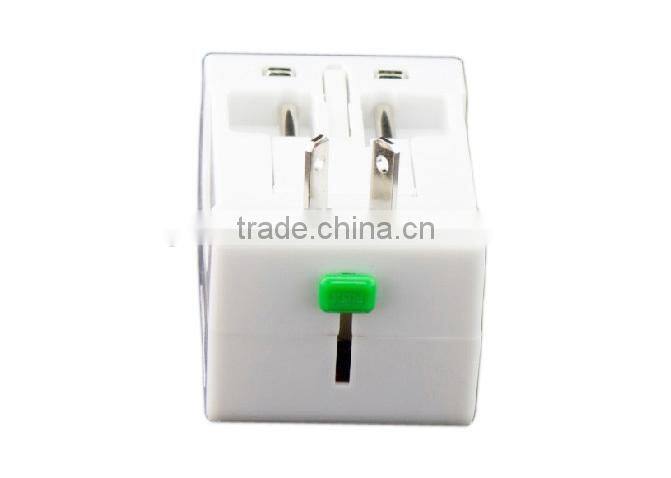 All in one EU USA Australia UK travel plug World Travel USB Power Adapter