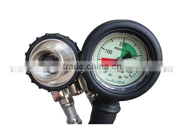 Trolley breathing apparatus with 4 carbon cylinders