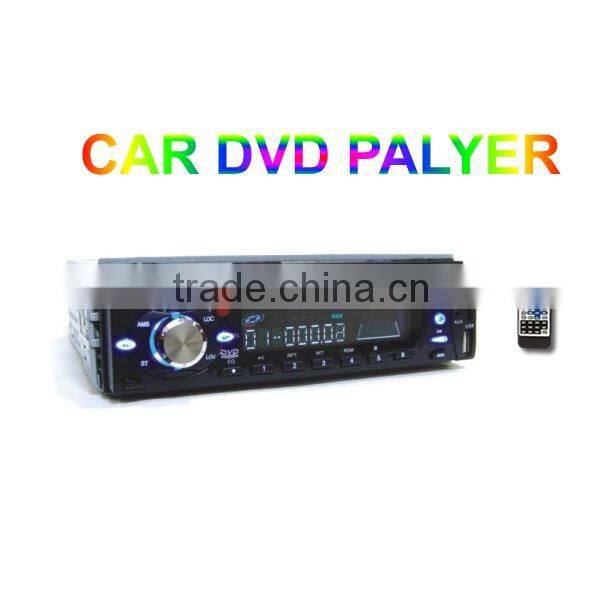 One Din Car DVD/CD/MP3/USB/SD CARD AM/FM PLAYER+AUX INPUT