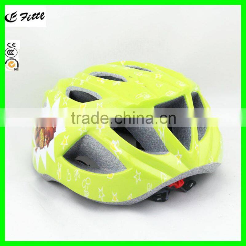 lovely children safety sport riding skating bike bicycle helmet