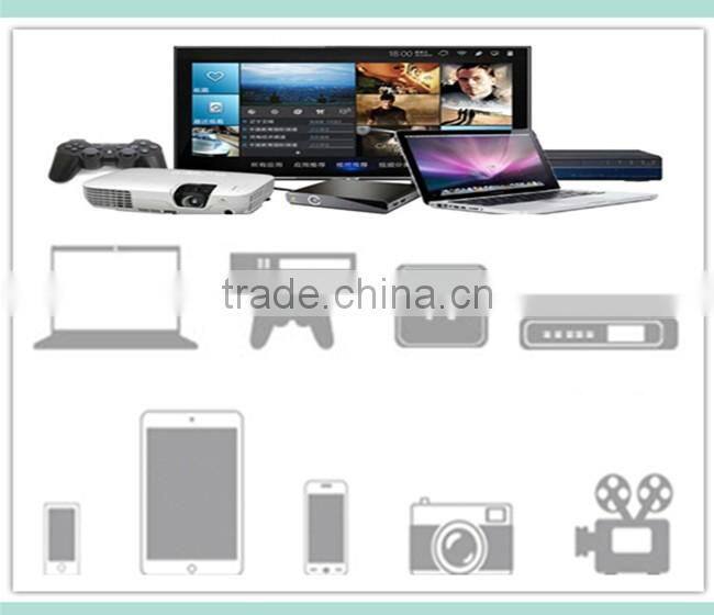 V1.4 Flat HDMI Cable with Ethernet and Gold connector support 3D