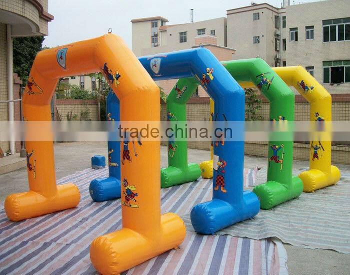 Outdoor inflatable arch advertising archway for sale