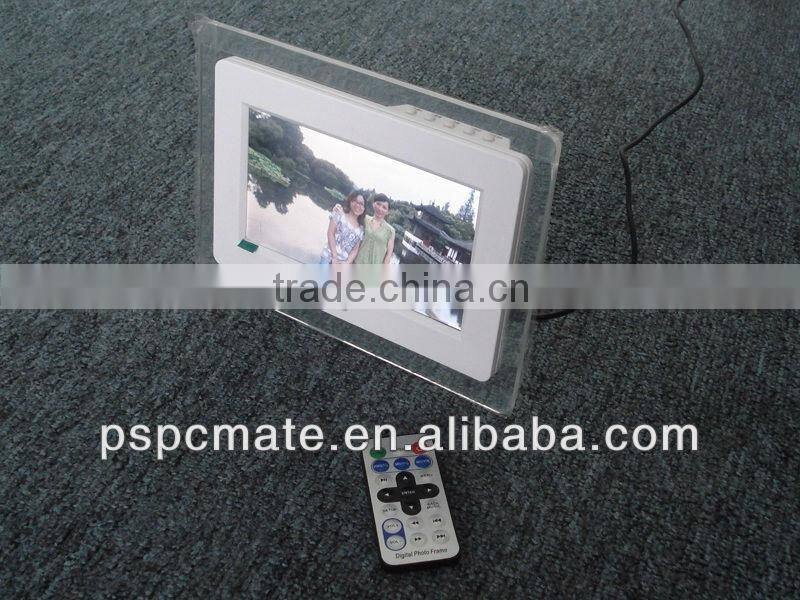 7 digital photo frame with controler